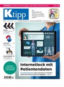 K-Tipp Cover