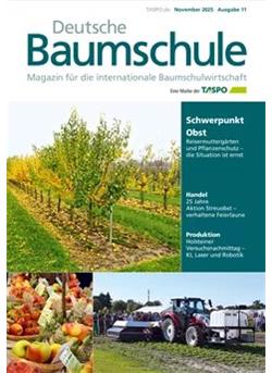 Deutsche Baumschule mit TASPO 360 Cover