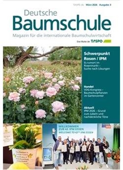 Deutsche Baumschule mit TASPO 360 Cover