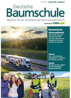 Deutsche Baumschule mit TASPO 360 Cover
