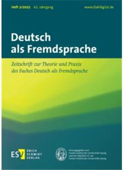 Deutsch als Fremdsprache Cover