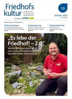 Friedhofskultur mit TASPO 360 Cover