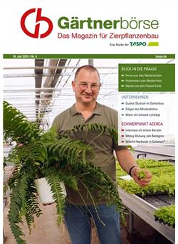 Gärtnerbörse mit TASPO 360° Cover