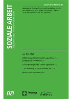 Soziale Arbeit - Institutionen E-Paper Cover