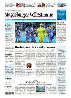 Magdeburger Volksstimme E-Paper Cover