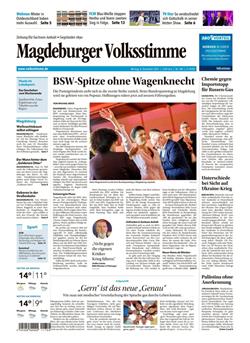 Magdeburger Volksstimme Cover