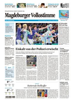 Magdeburger Volksstimme E-Paper Cover
