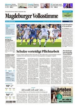 Magdeburger Volksstimme Cover
