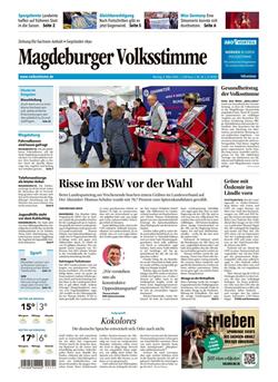 Magdeburger Volksstimme E-Paper Cover