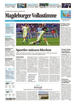 Magdeburger Volksstimme Cover