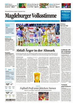 Magdeburger Volksstimme Cover