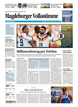 Magdeburger Volksstimme Cover