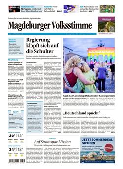 Magdeburger Volksstimme Cover
