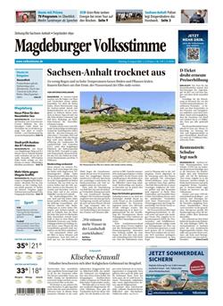 Magdeburger Volksstimme Cover