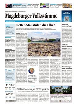 Magdeburger Volksstimme E-Paper Cover