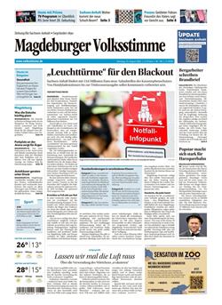 Magdeburger Volksstimme E-Paper Cover