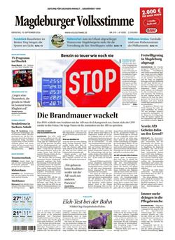 Magdeburger Volksstimme Cover