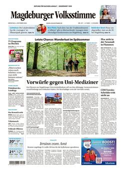 Magdeburger Volksstimme E-Paper Cover