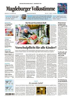 Magdeburger Volksstimme Cover