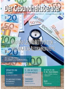 Der Gesundheitsberater Cover