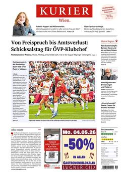 Kurier E-Paper Cover