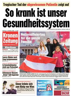 Kronen Zeitung E-Paper Cover