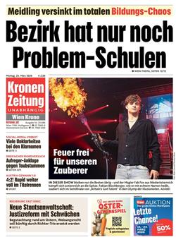 Kronen Zeitung E-Paper Cover