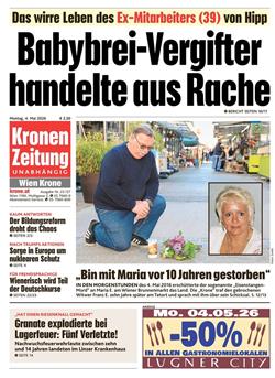 Kronen Zeitung E-Paper Cover