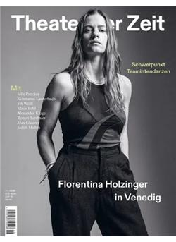 Theater der Zeit Cover
