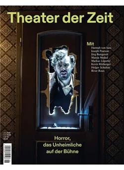 Theater der Zeit Cover