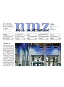 Neue Musikzeitung Cover