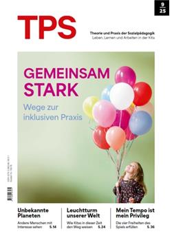 TPS - Theorie und Praxis der Sozialpädagogik Cover