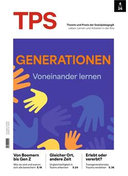 TPS - Theorie und Praxis der Sozialpädagogik Cover