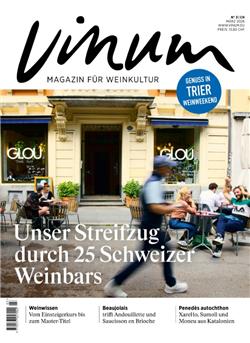 Vinum Schweiz E-Paper Cover
