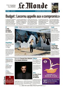 Le Monde E-Paper Cover