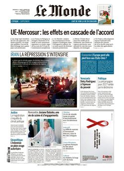 Le Monde E-Paper Cover