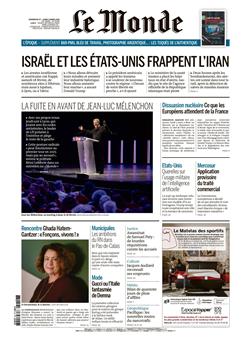 Le Monde E-Paper Cover