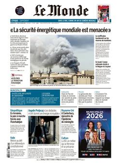 Le Monde E-Paper Cover