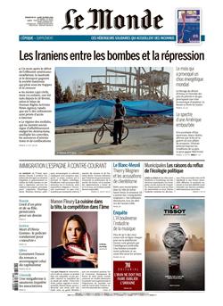 Le Monde E-Paper Cover