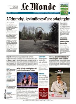 Le Monde E-Paper Cover