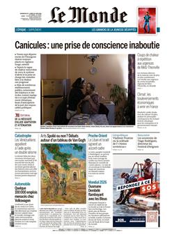 Le Monde E-Paper Cover