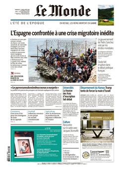 Le Monde E-Paper Cover