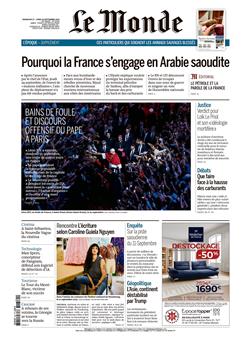 Le Monde E-Paper Cover