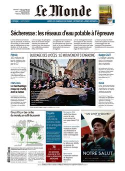 Le Monde Cover