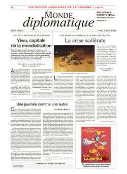 Le Monde Diplomatique (F) Cover