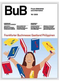 Forum Bibliothek und Information BuB E-Paper Cover