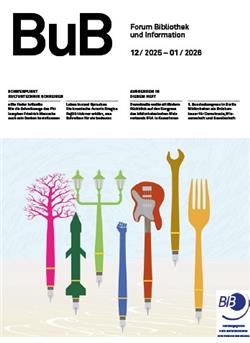 Forum Bibliothek und Information BuB E-Paper Cover