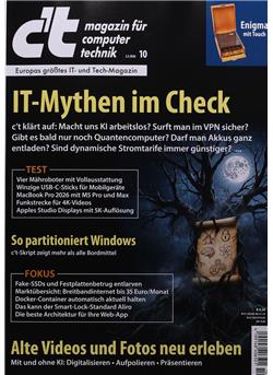 ct Magazin plus Digitales Cover