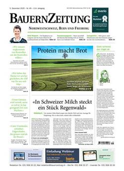 BauernZeitung Nordwestschweiz Cover