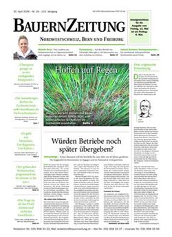 BauernZeitung Nordwestschweiz Cover